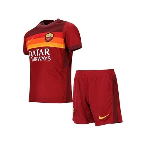 Camiseta AS Roma Replica Primera Ropa Niños 2020/21